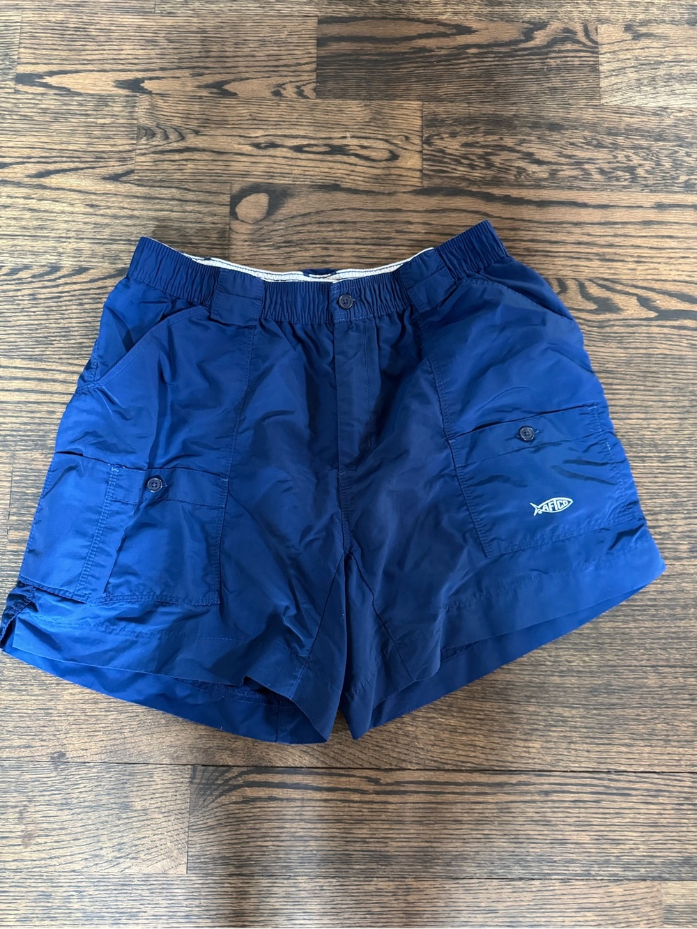 AFTCO Royal Blue Cargo Shorts